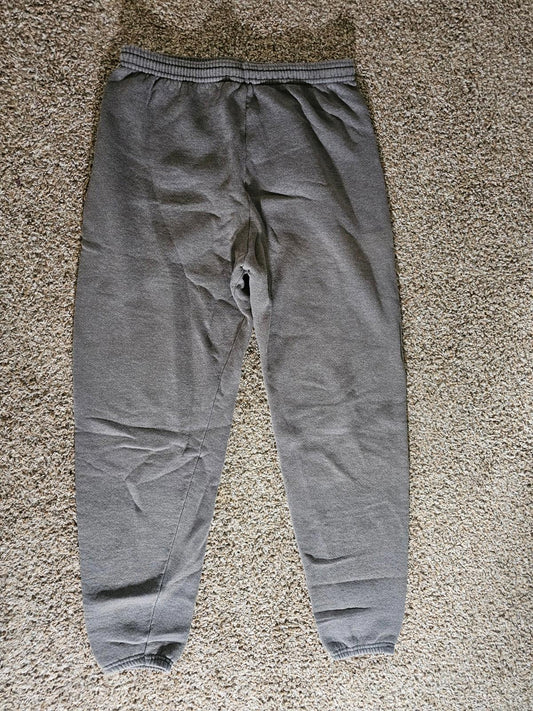 Vintage Lee Sweatpants Mens L Gray Heavyweight Drawstring Jogger
