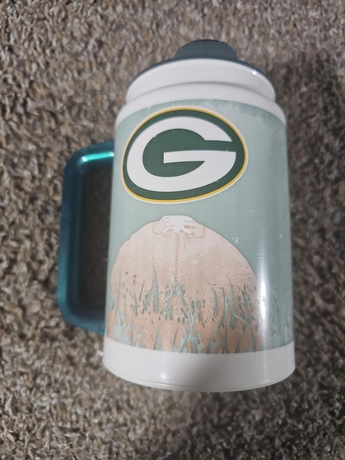 Green Bay Packers Whirley USA mug With Lid