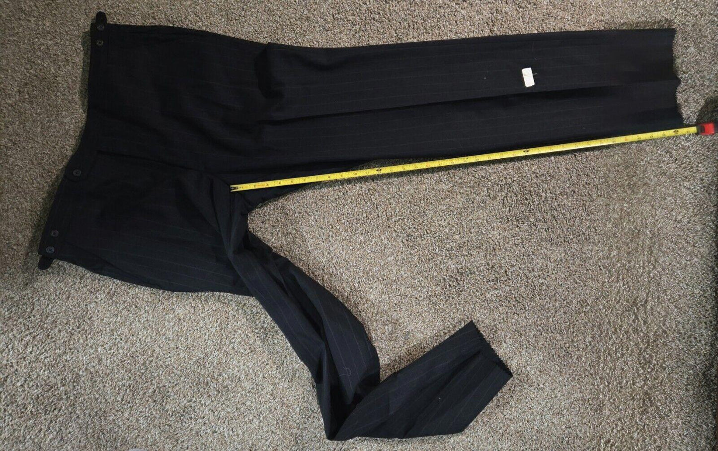 Vtg Daks London New York Untailored Raw Hems 46R Suit Set
