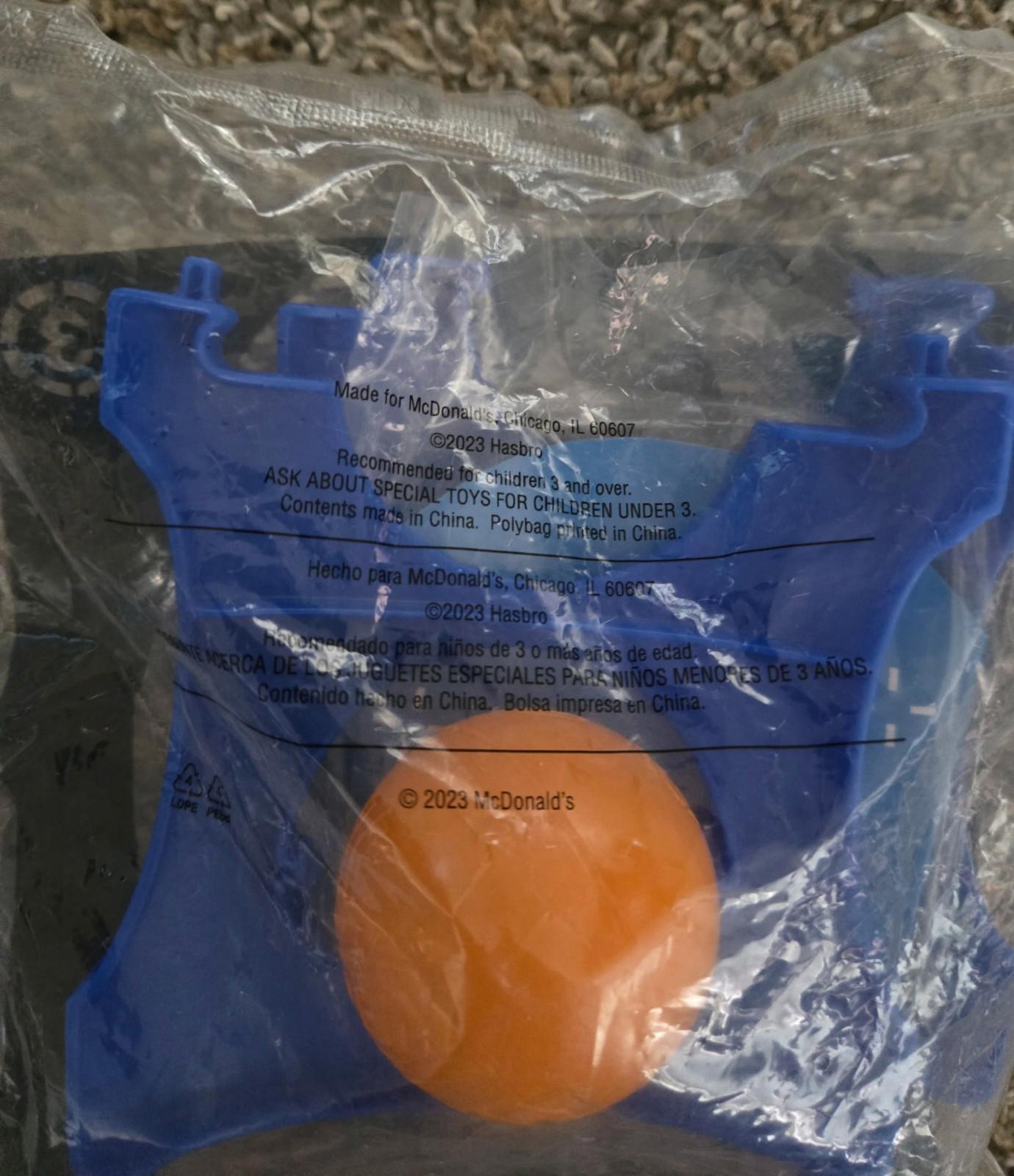 McDonald's Happy Meal Toy Nerf #3 Bounce & Score Challenge SEALED 2023 NIP