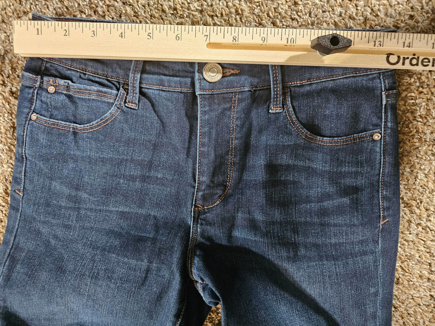 skinnygirl jeans celeste straight 25/0