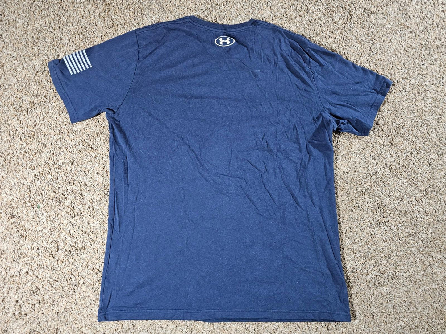 Under Armour FREEDOM American Flag t-shirt Mens L