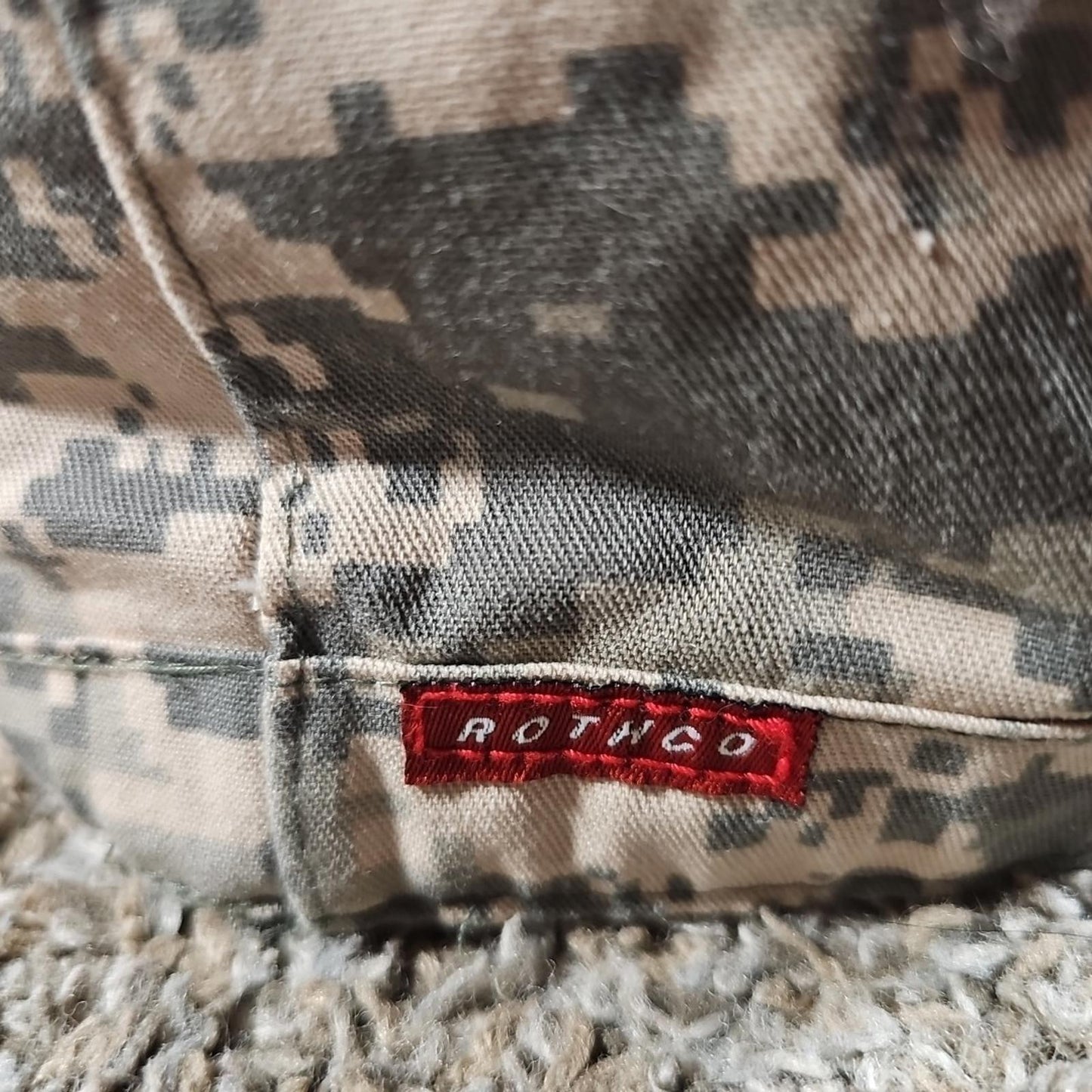 National Museum Of The Pacific War Camo Hat XL 7 3/4