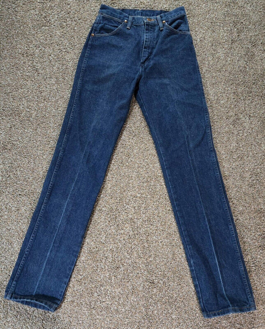 Vintage Womens Wrangler Jeans Size 5 X 34 Made In USA
