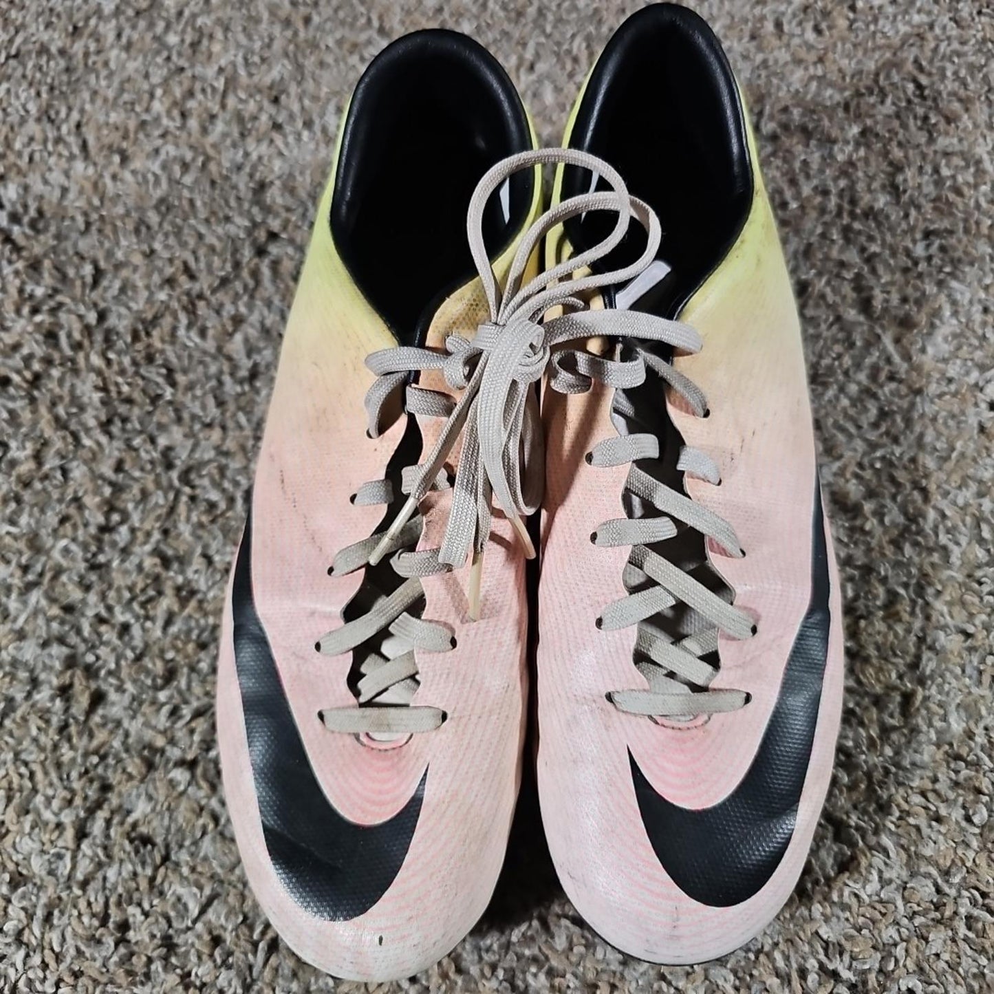 Nike Mercurial 651632-107 Cleats Sz 6.5 UK6