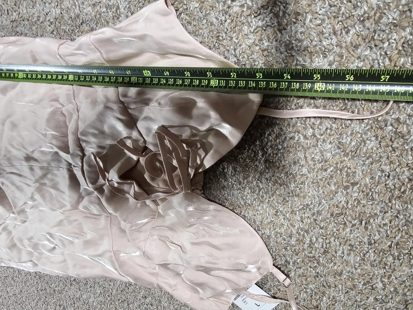 Forever 21 Long Jumpsuit Sand Large NWT