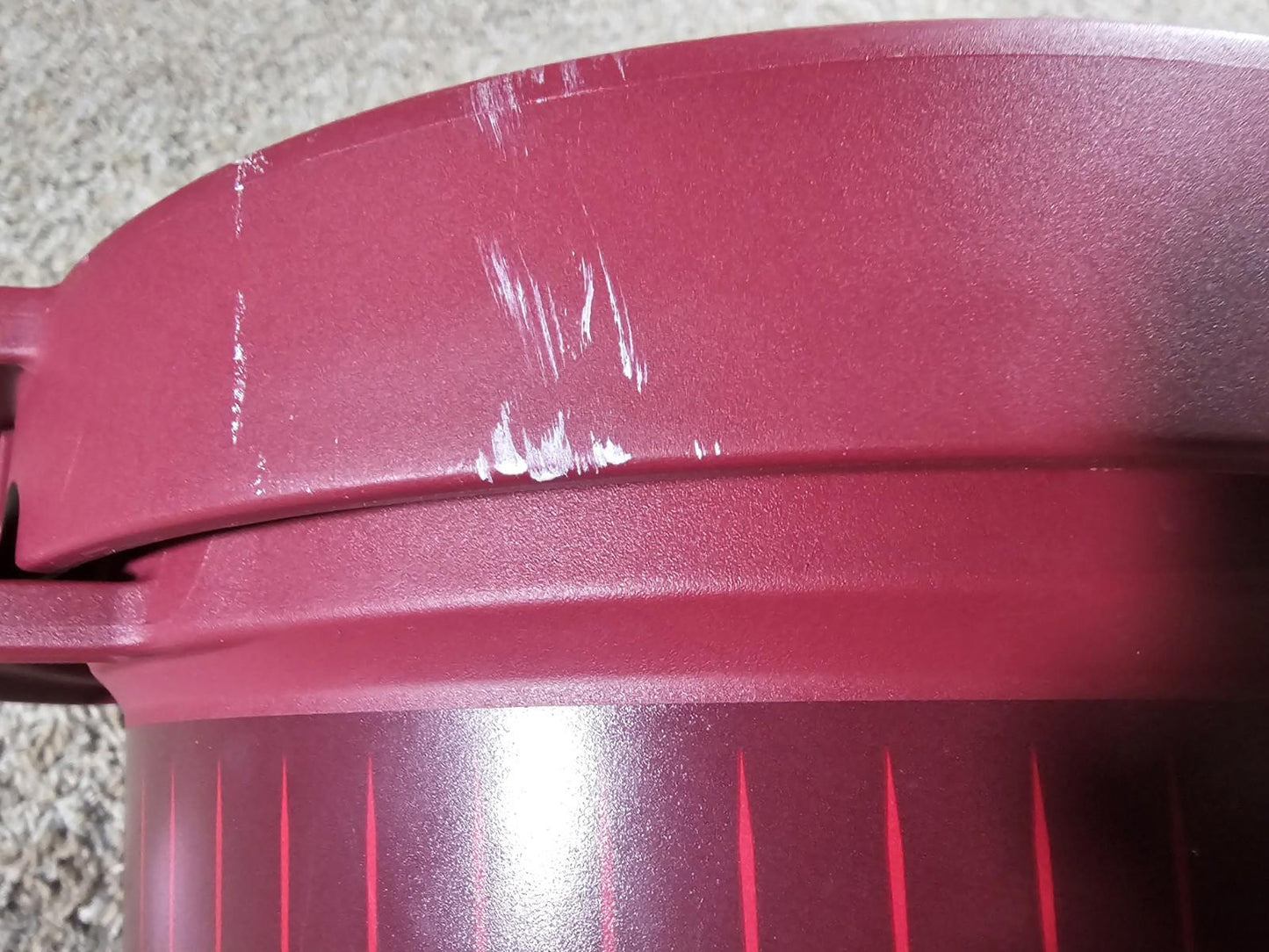 Tupperware Microwave Pressure Cooker 3L / 3QT Cranberry Red 7643A-2 7643A-1