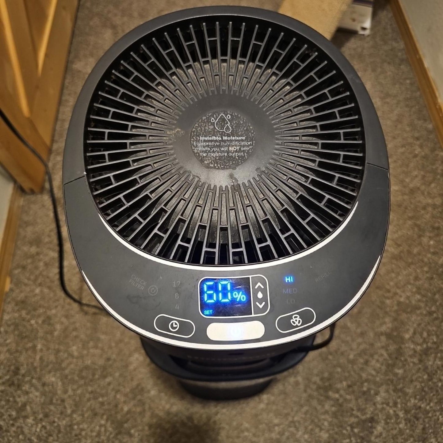Honeywell HEV620B Humidifier - Black