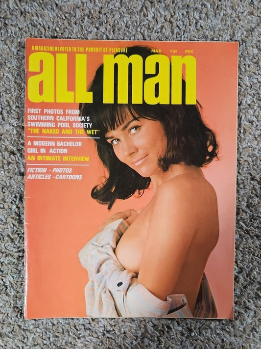 All Man magazine (March 1968) Vol 8 No. 7