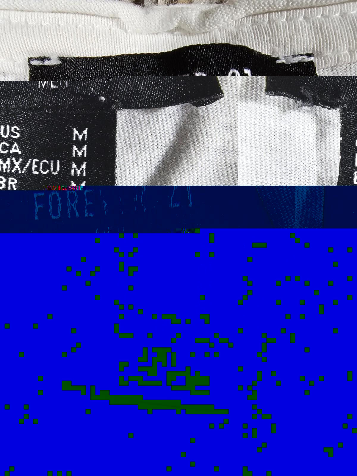 Forever 21 Mens Medium White Tshirt