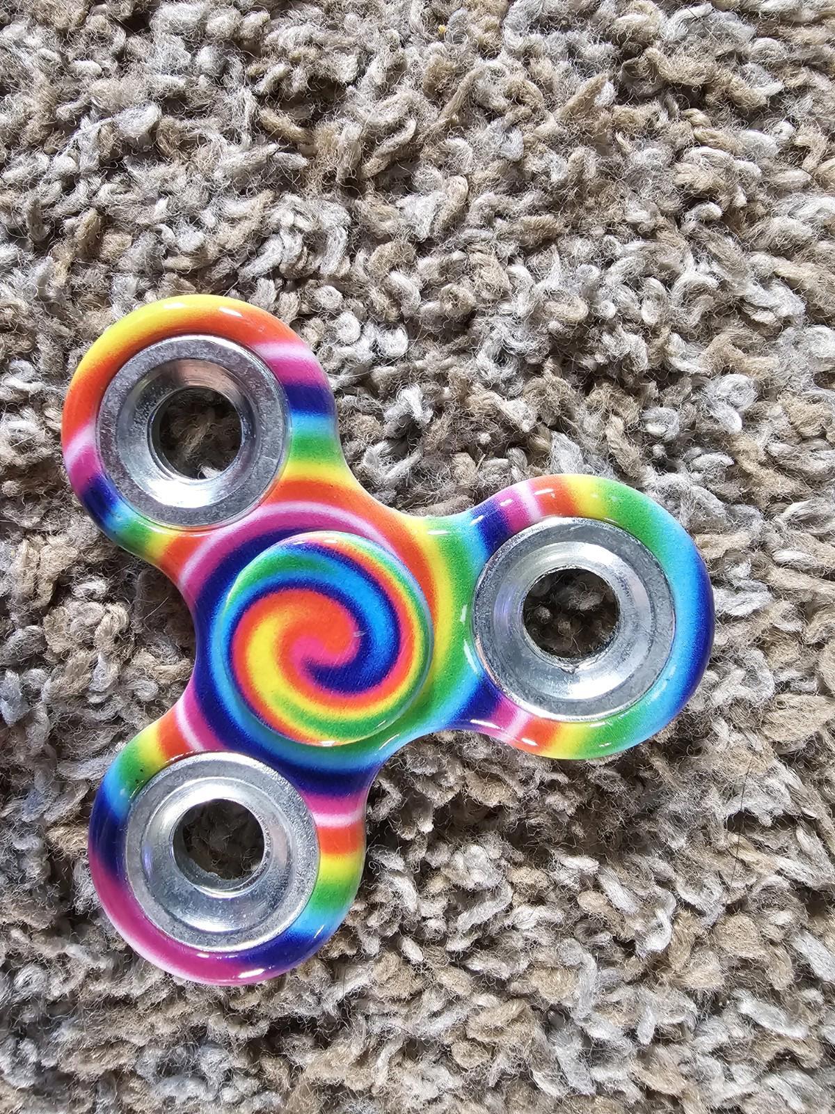 Fidget Hand Spinner Finger Spinner EDC Focus ADHD Autism Tie Dye