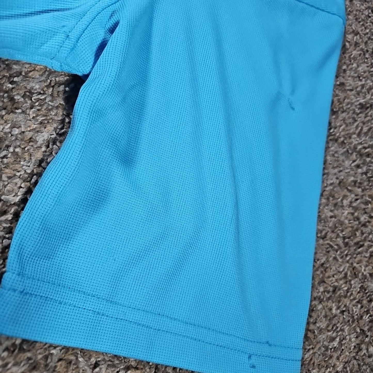 Wedge Performance Golf Polo Shirt Blue 2XL