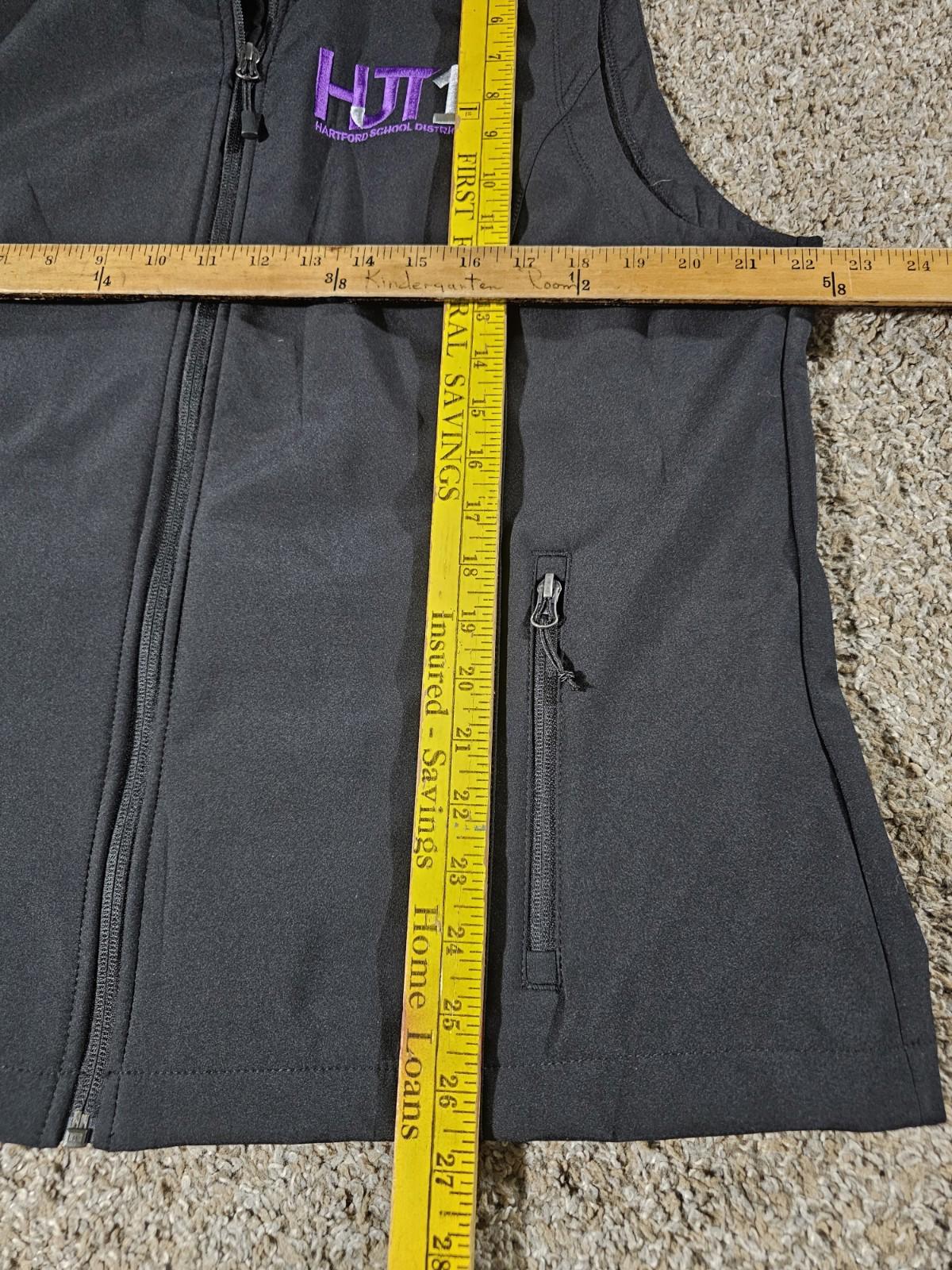 Hartford School District Crossland Vest Ladies XXL Black