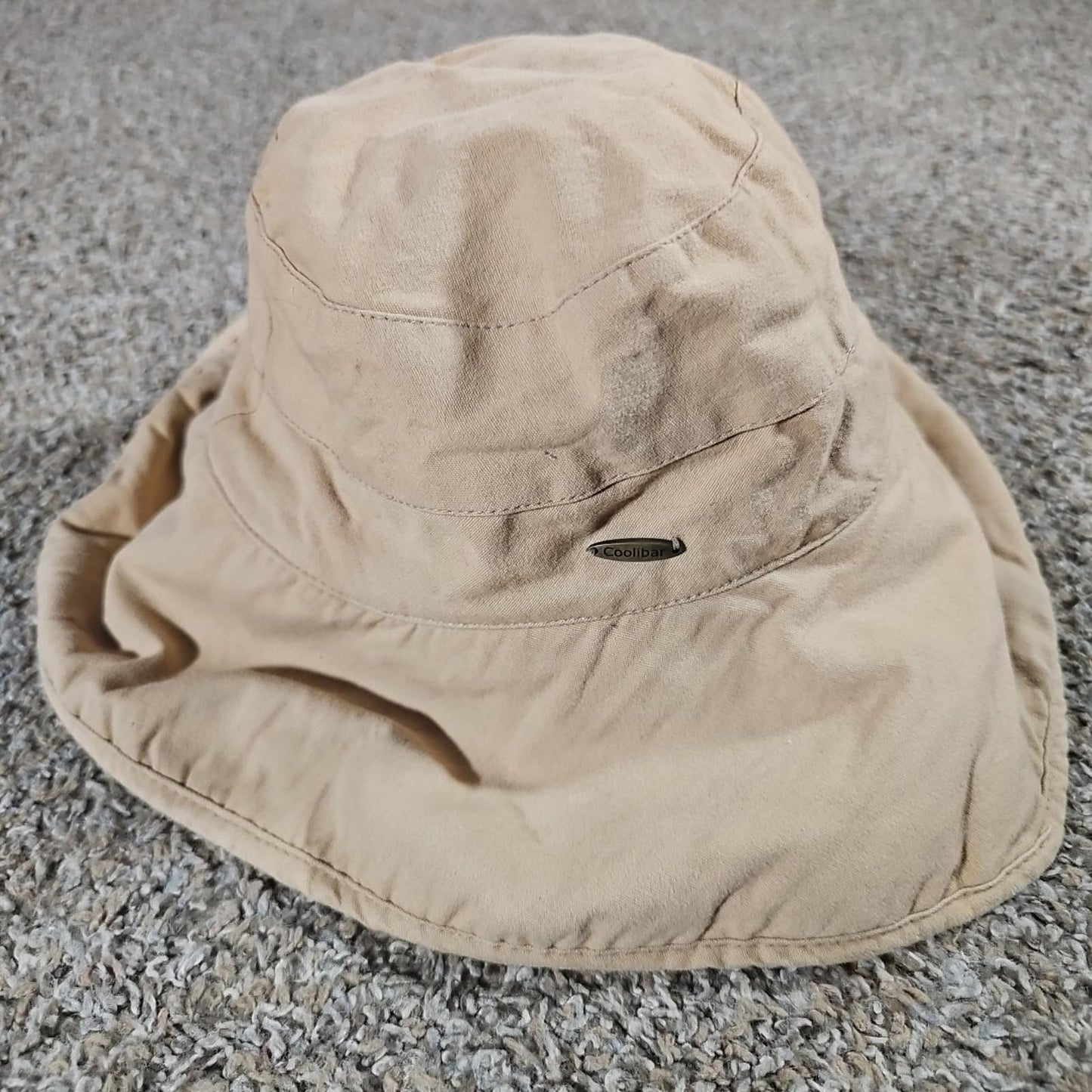 Coolibar Heavy Bucket Hat w/ Drawstrings