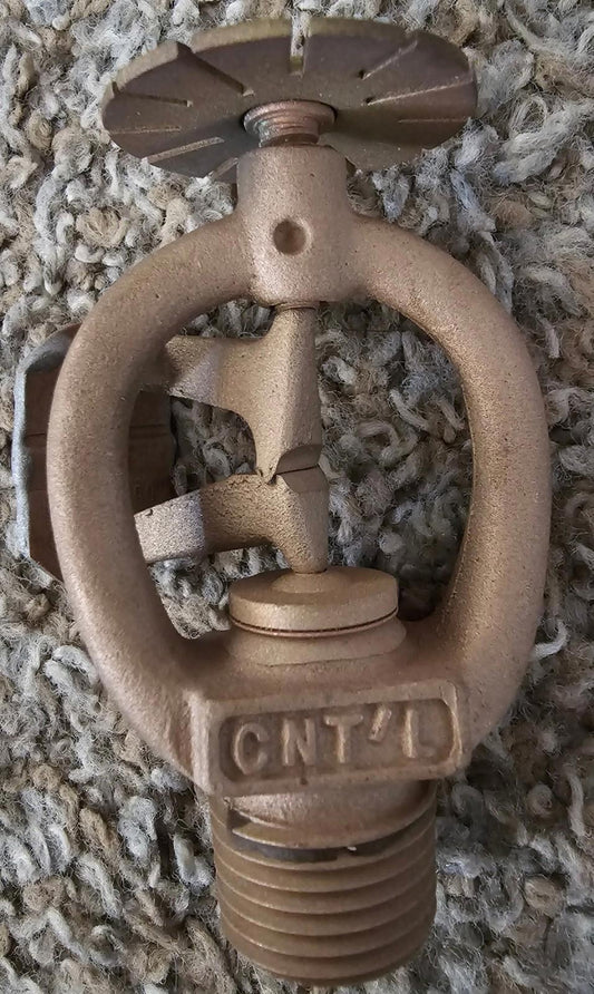 CNT'L   C Pendent Spray fire sprinkler head From JOHN DEERE HORICON WORKS