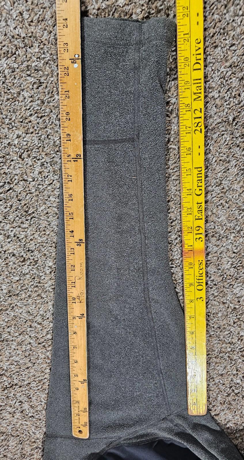 The North Face Mens L Gray 1/4 Zip Fleece Outdoor Hiking