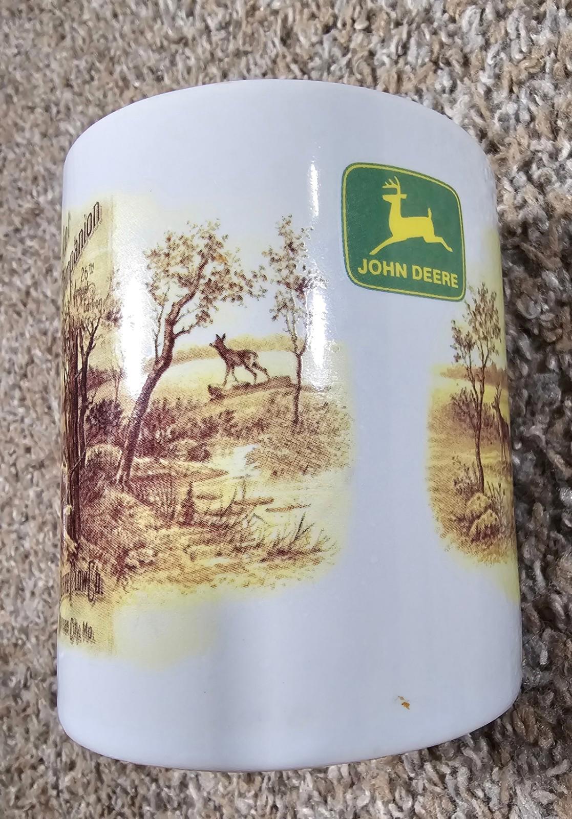 John Deere 1892 Farmers Pocket Companion Mug Collectible Coffee Cup Tea Mug