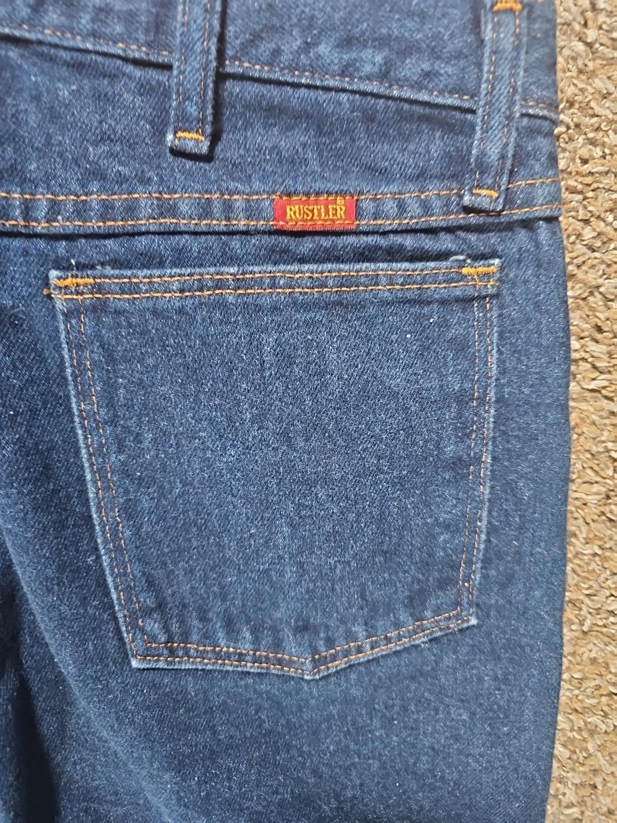 Rustler 31x32 Straight Blue Jeans