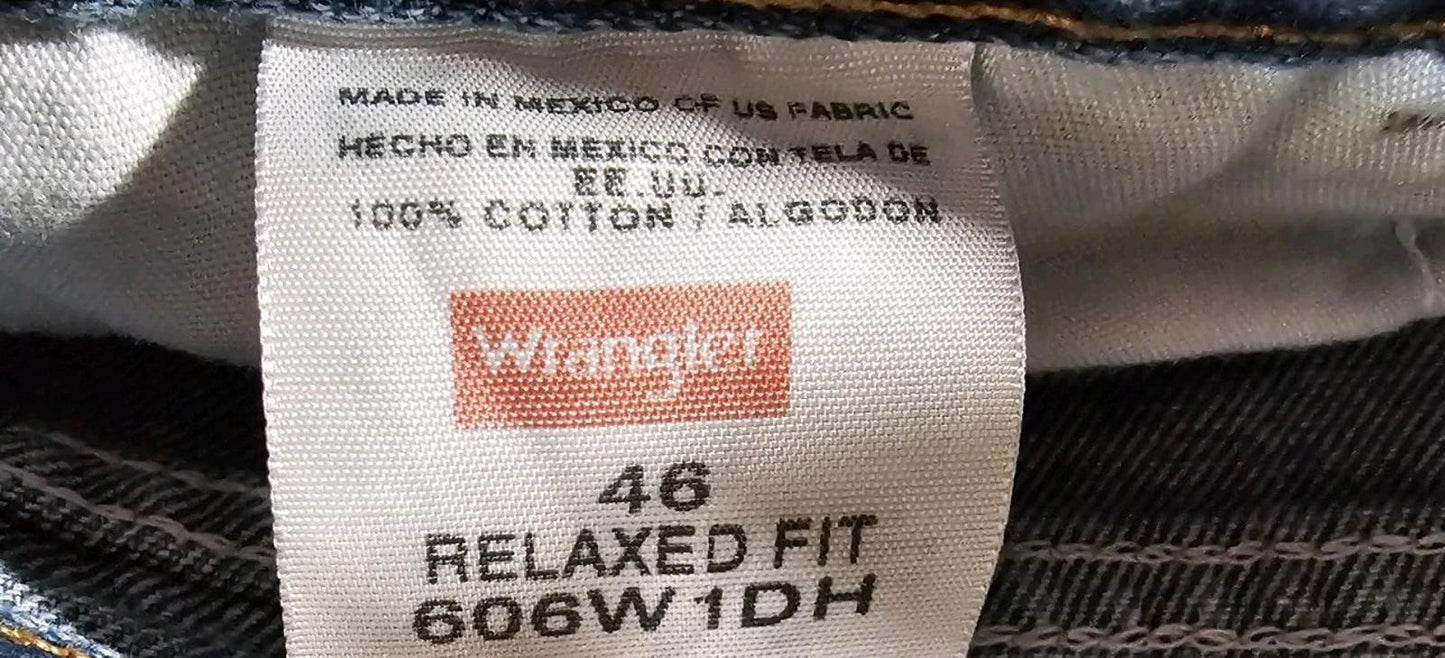 Wrangler Sz 46 Relaxed Fit Denim Jeans Shorts