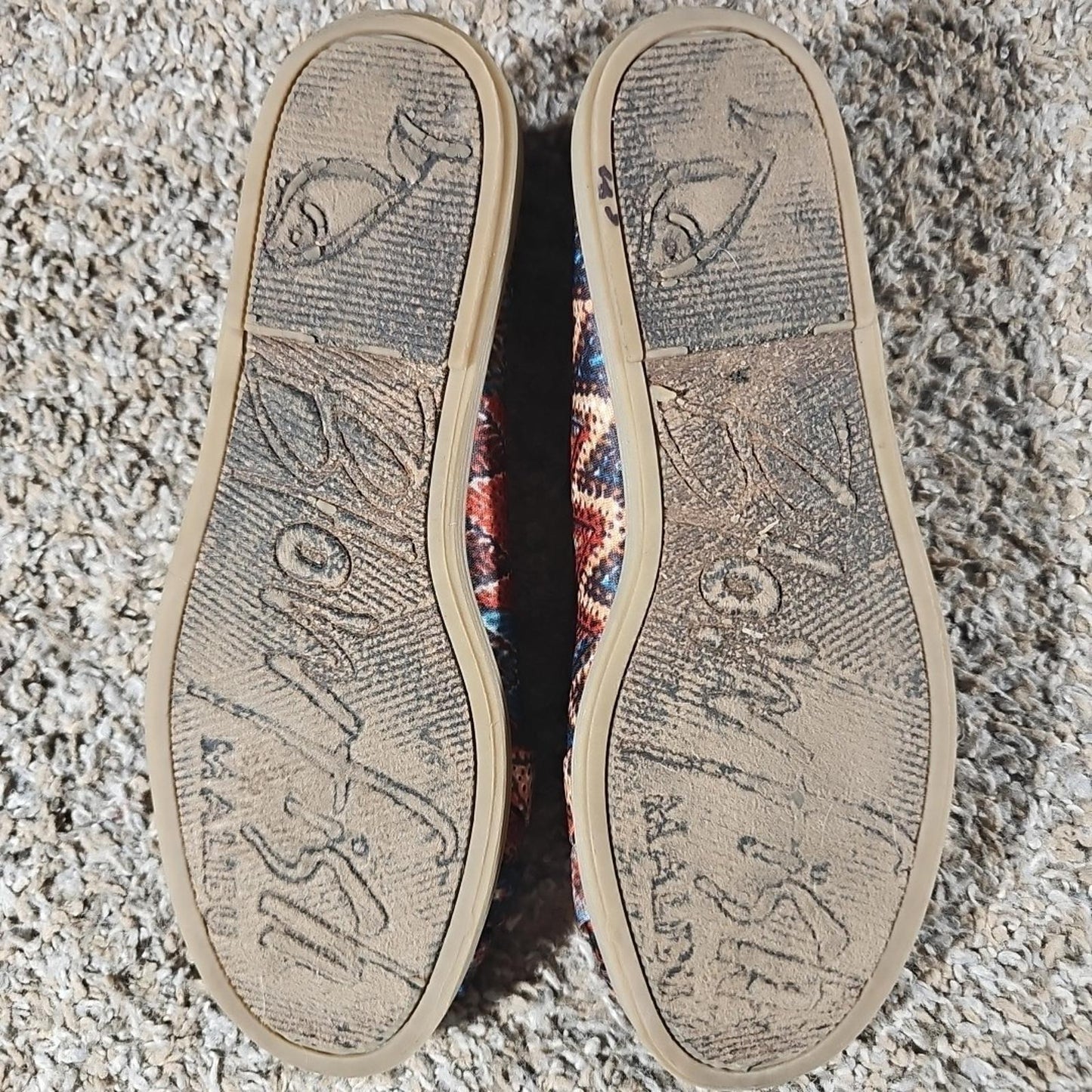 Blowfish Malibu Sz 6 Slip On Loafer Shoes