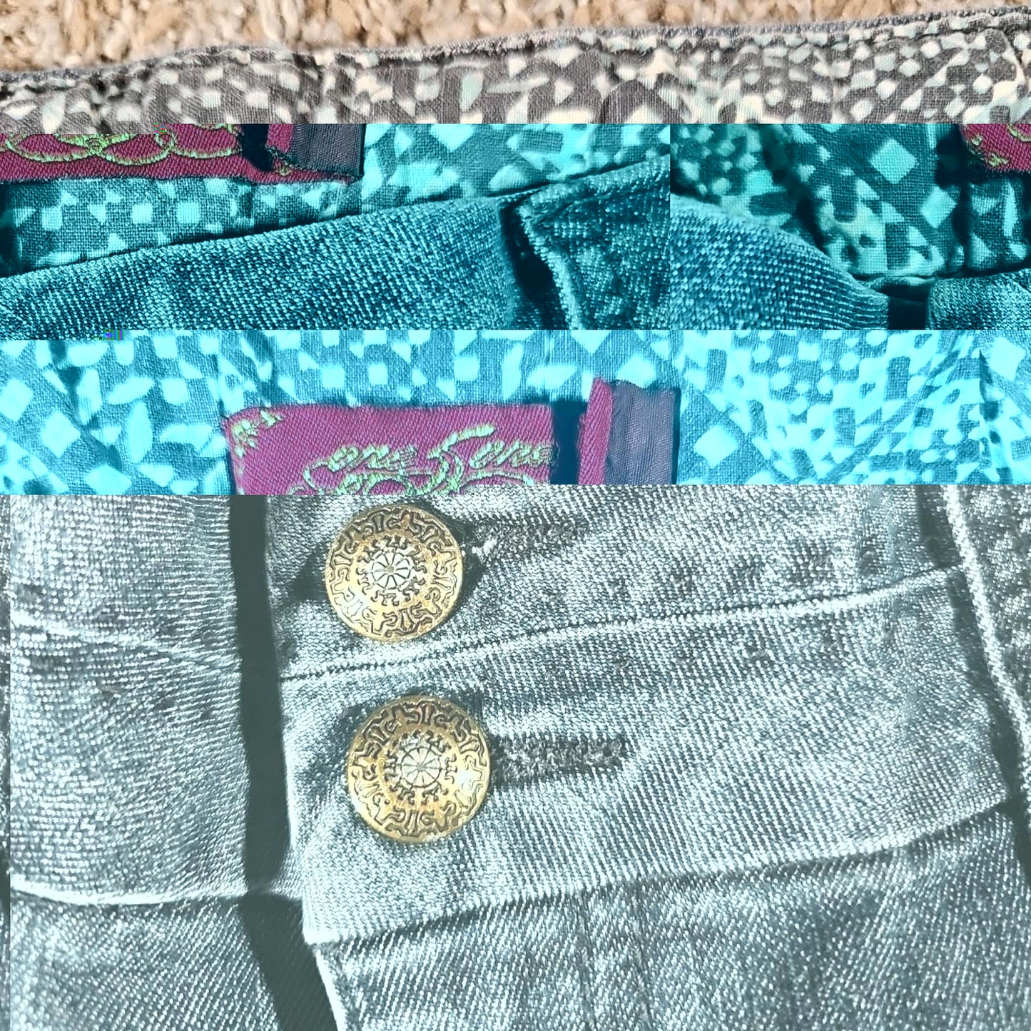 One 5 One Women’s Size 12 Five Pocket Denim Shorts