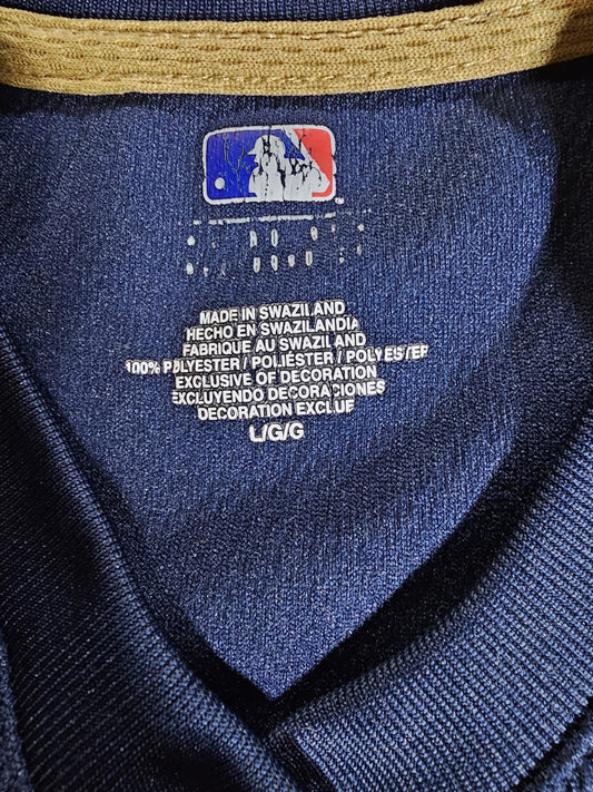 Milwaukee Brewers Jersey T Shirt Men’s L Large MLB
