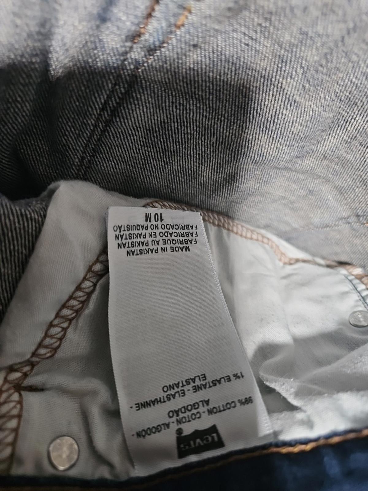 Levis 505 Straight Leg 10M Jeans