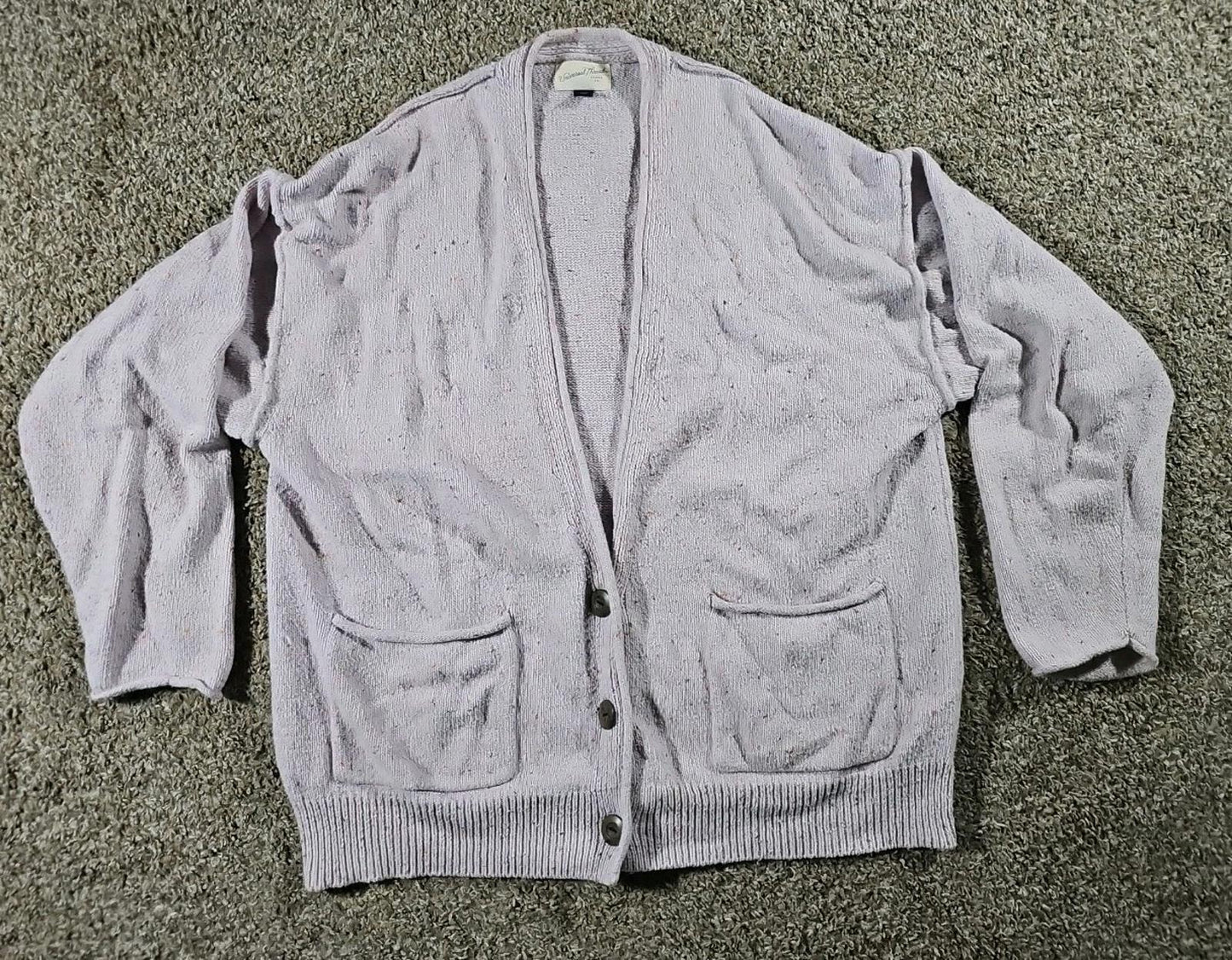 Universal Threads 3 Button Cardigan Sweater Purple Pink L