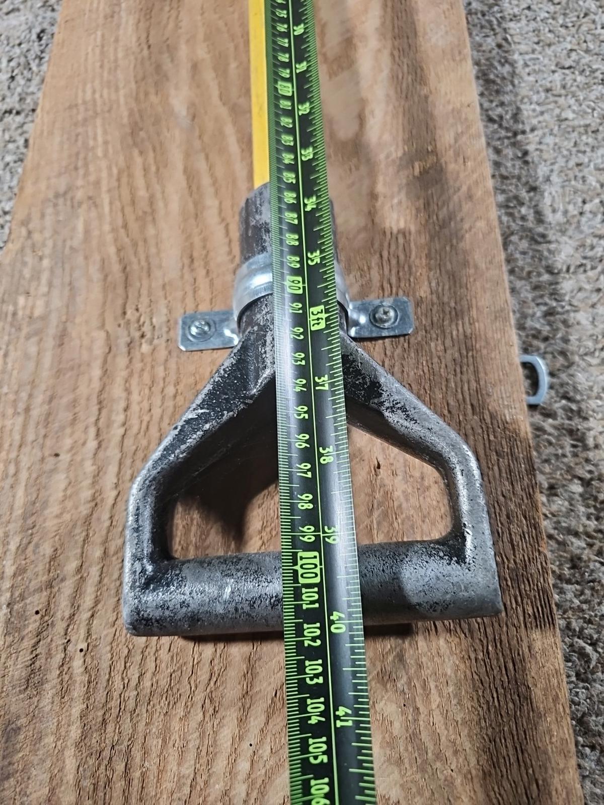 Pike Poles Fire Fighting Poker Tool Framed On Old Barn Board