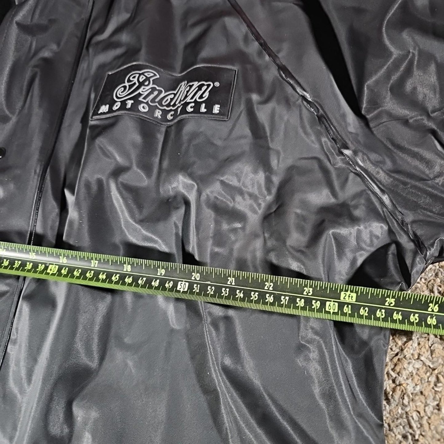 Indian Motorcycle Rain Gear By Indian 4XL black Rain Jacket