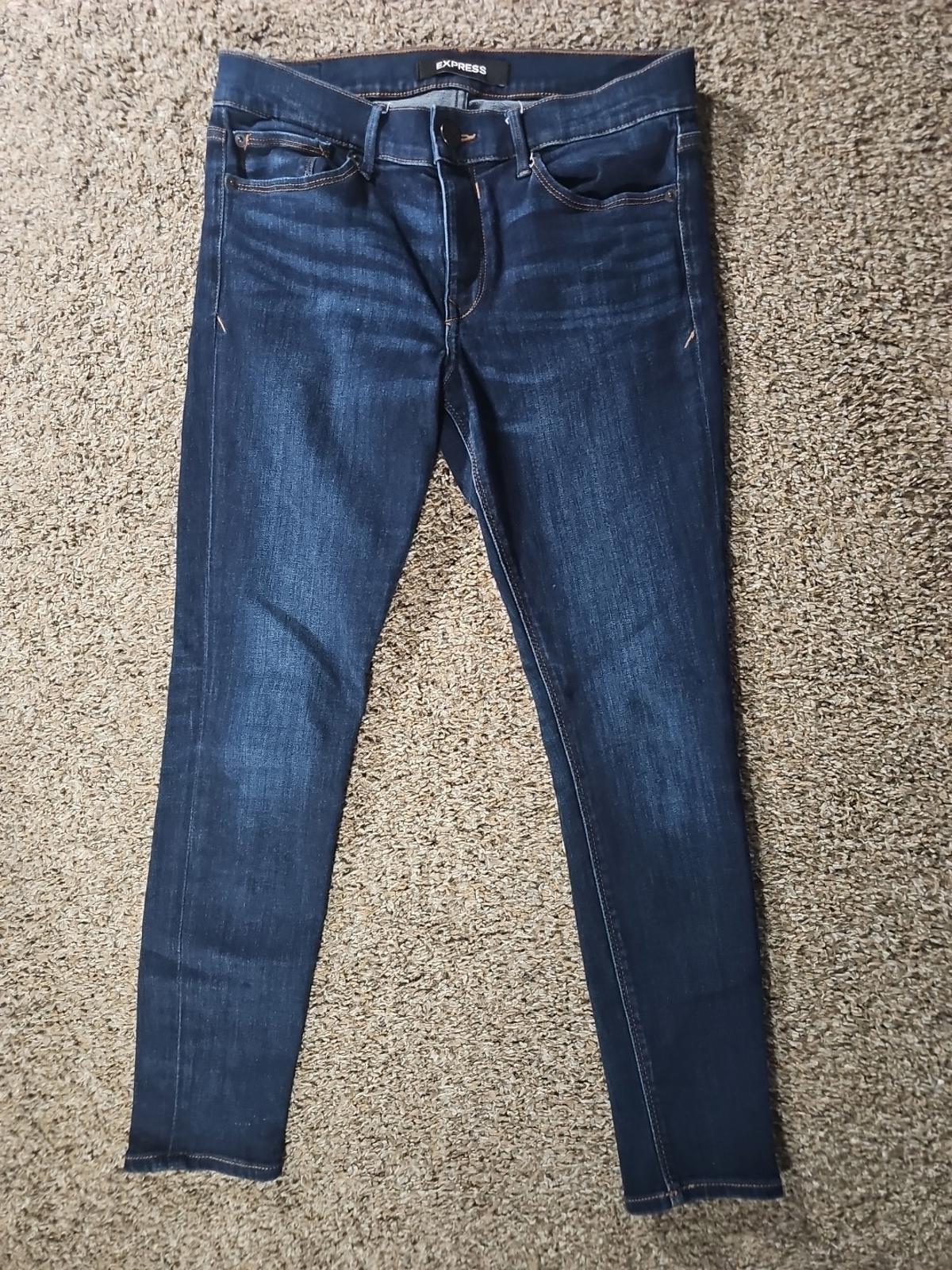 Express Stretch Legging Mid Rise 6S 6C Jeans