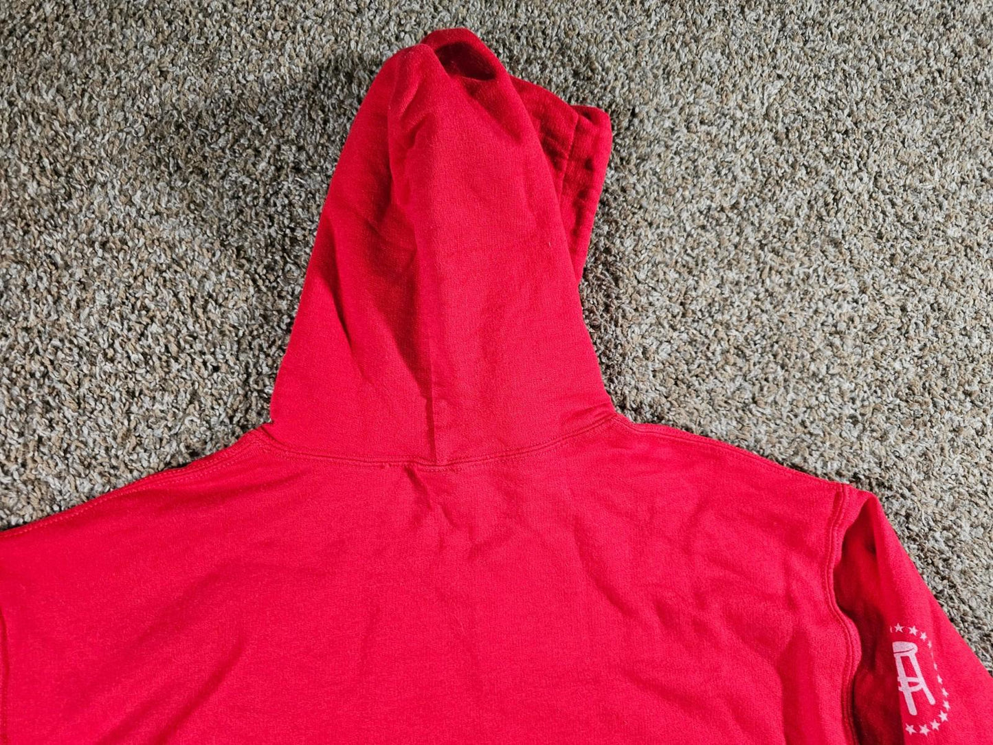 Barstool Sports CE3 Red Hoodie Gildan Heavy Sz M