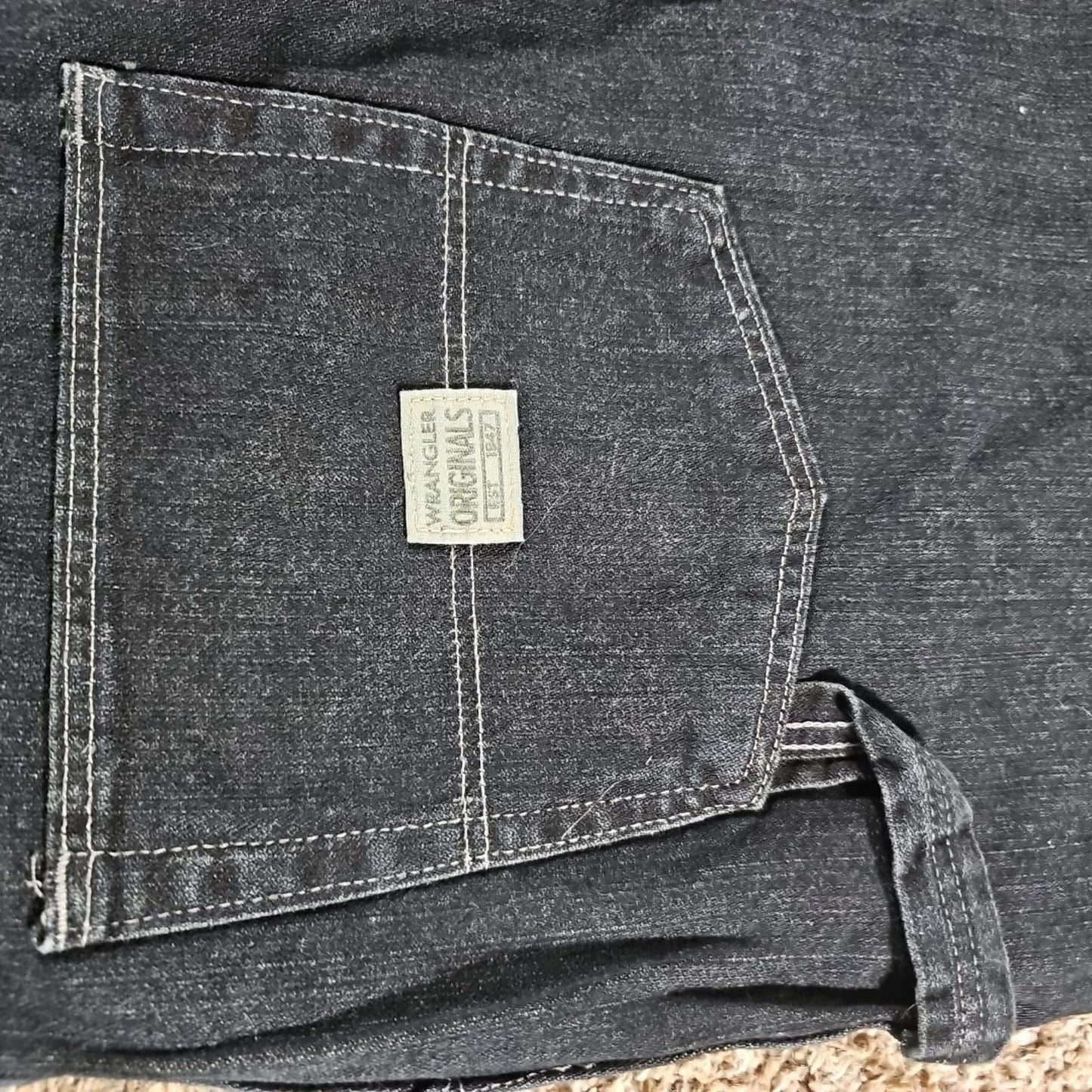 Wrangler Originals 42 Black Carpenter Shorts