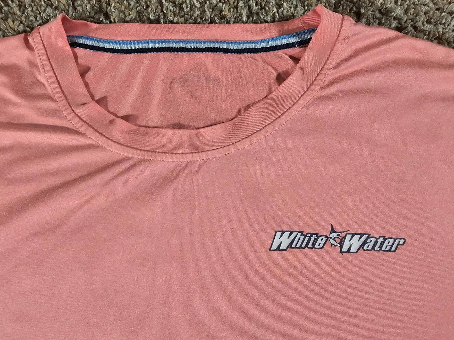 White water gear fishing t-shirt pink Men (XL?) No Size