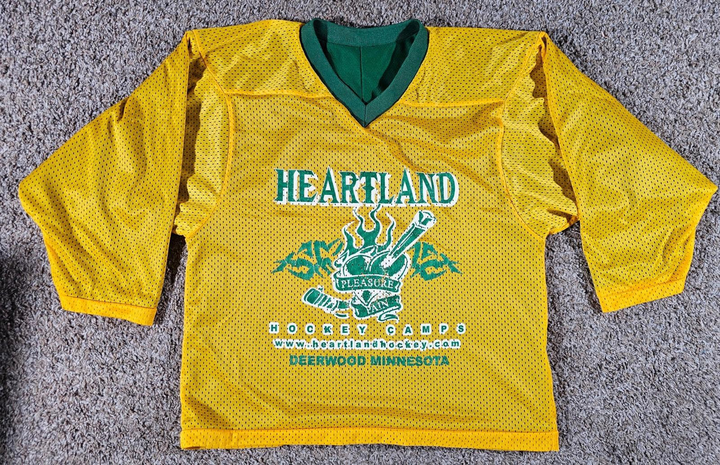 K1 Heartland Hockey Camps Reversible Jersey White Gray