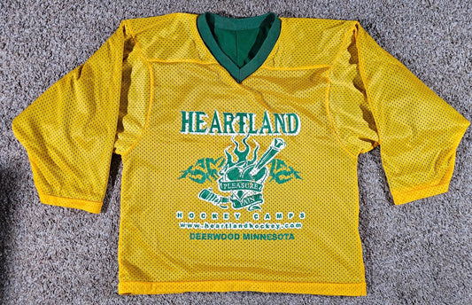 K1 Heartland Hockey Camps Reversible Jersey White Gray