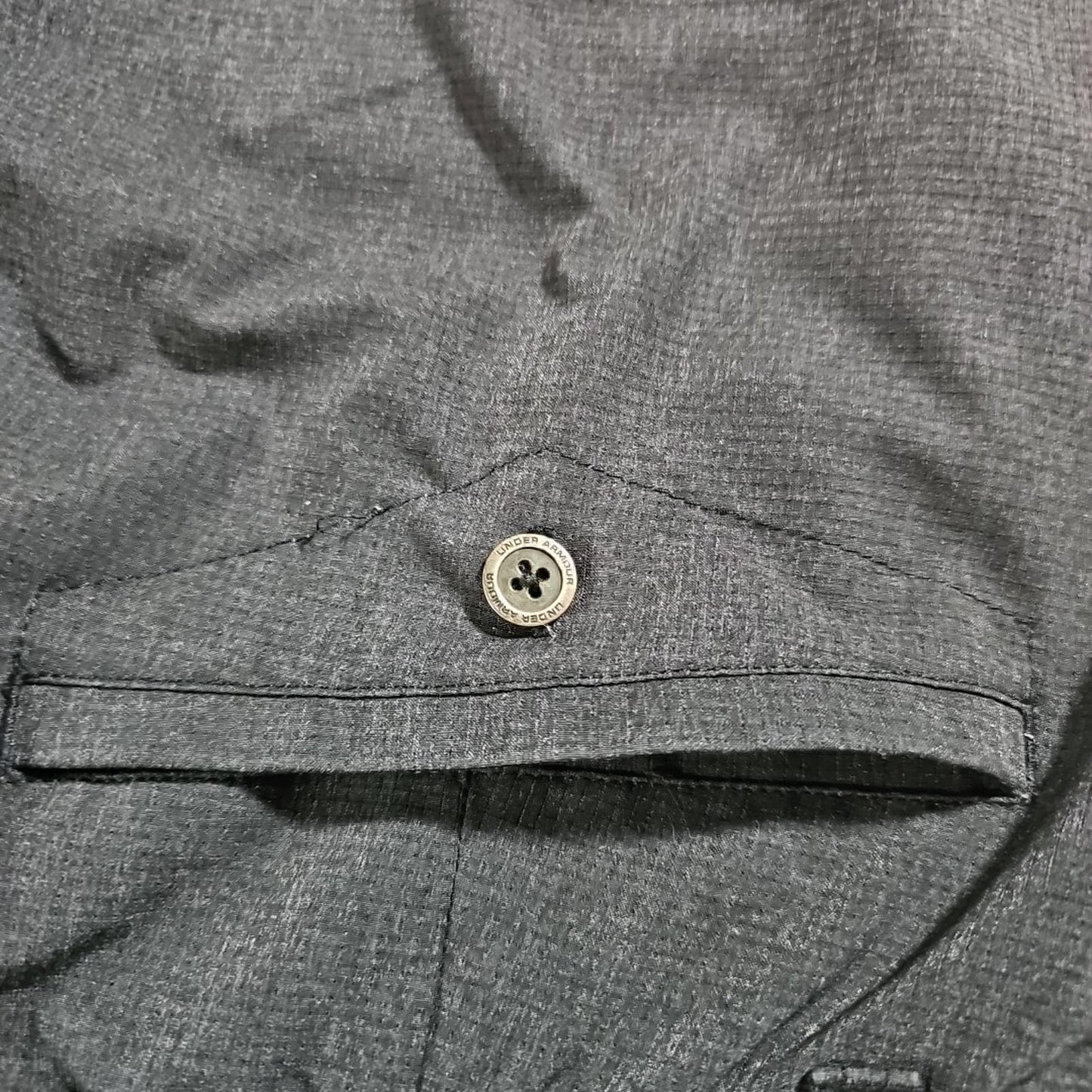 Under Armour Golf Shorts Mens 36 Charcoal Gray HeatGear Loose Fit Performance