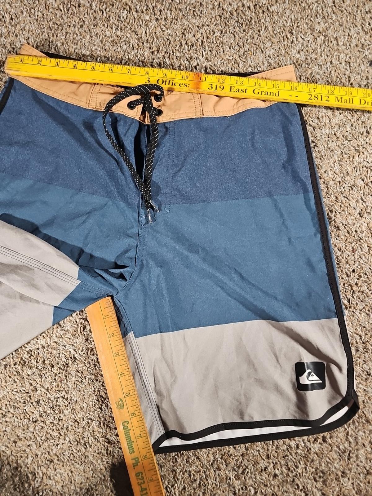 Quiksilver High Line Board Short Swim Trunks 32