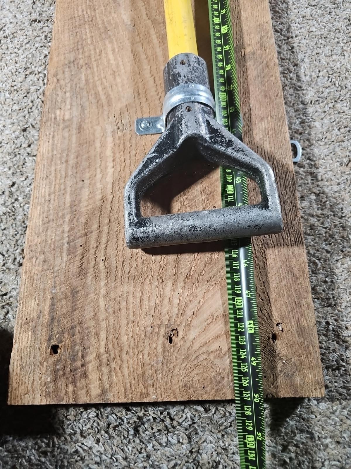 Pike Poles Fire Fighting Poker Tool Framed On Old Barn Board