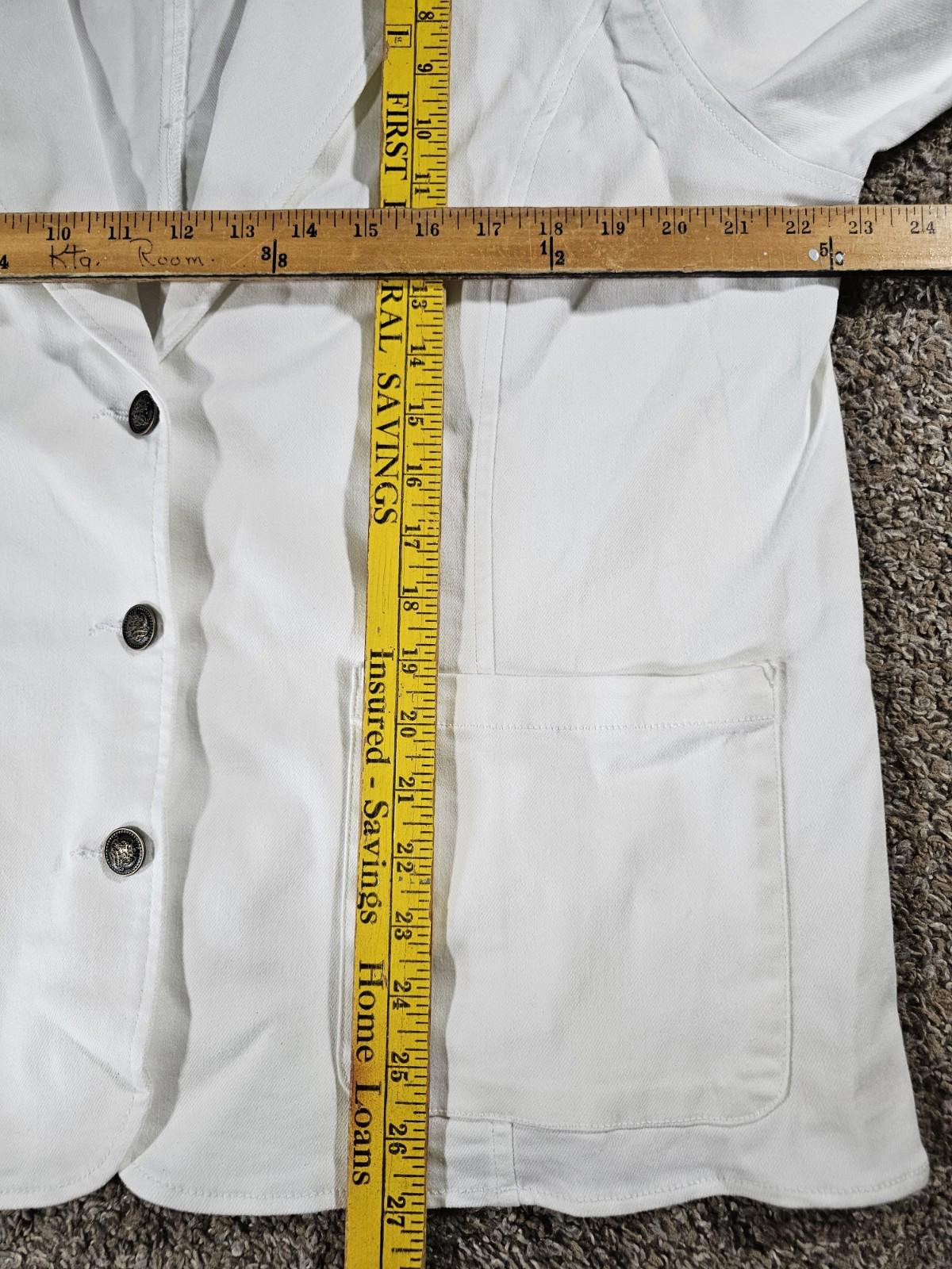 Blair Women's 3 Button Blazer White