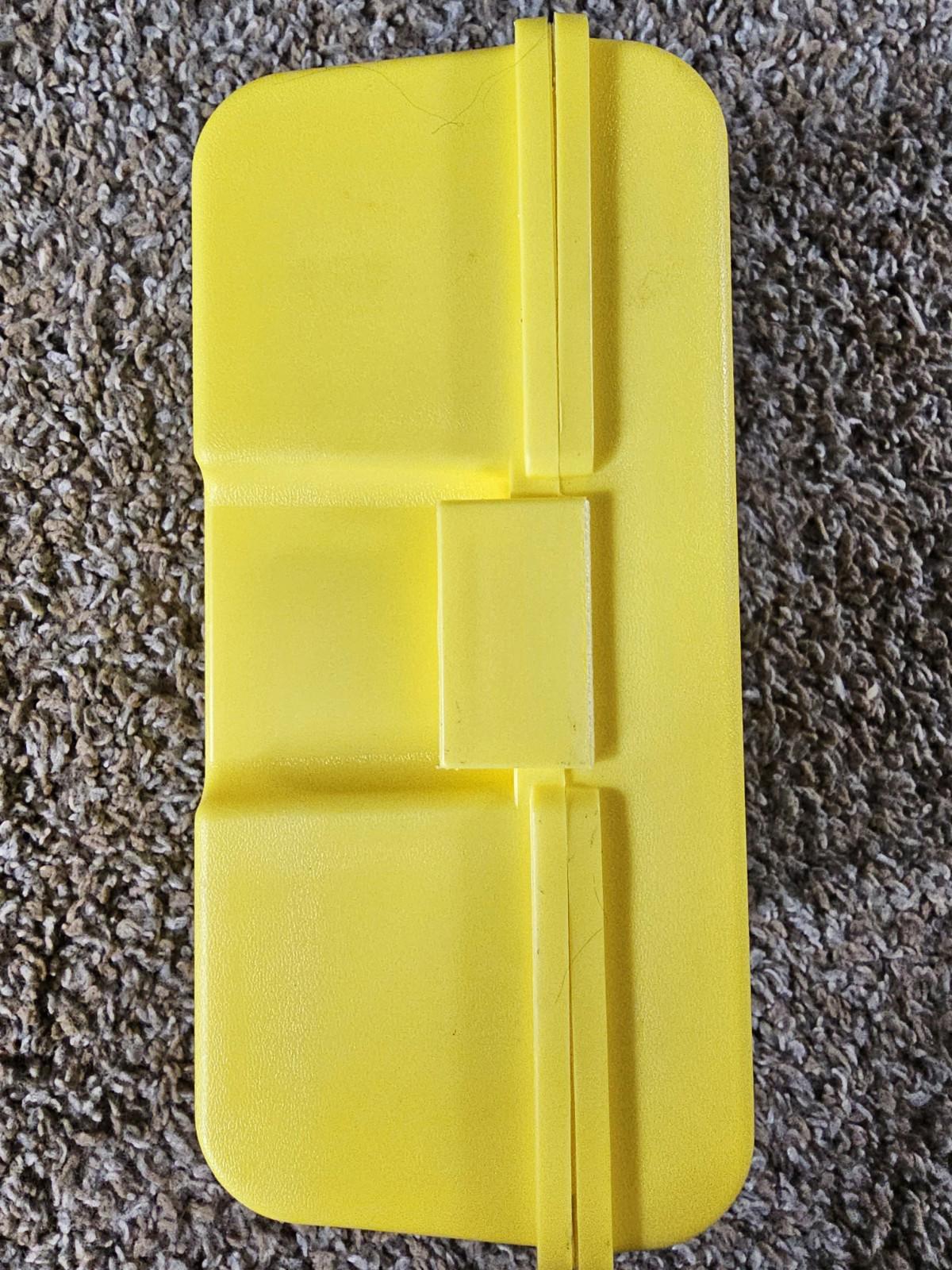Mini CLIK COOLER - Juice Box/Soda - Insulated Yellow, Outer Circle Products 90s