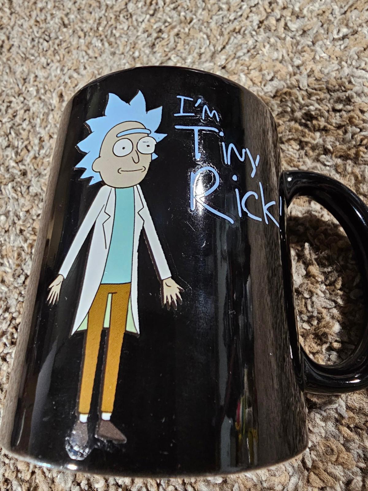 Rick & Morty Tiny Rick Cartoon Network Adult Swim Coffee Mug 2017