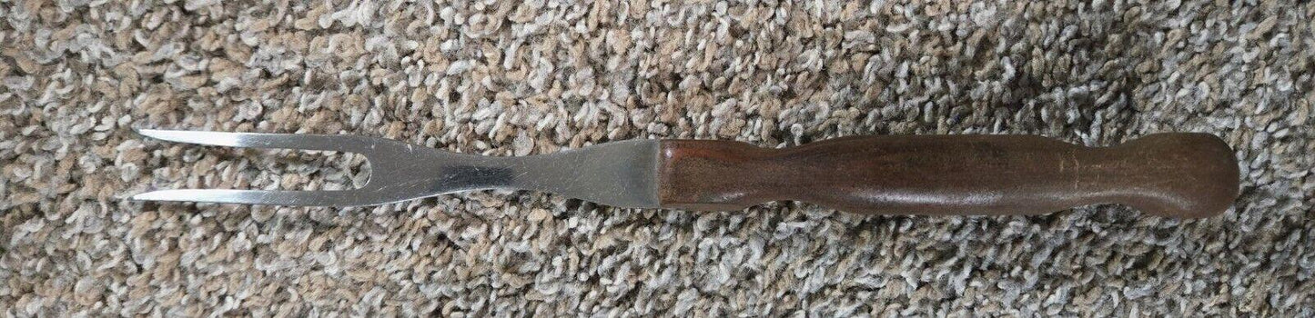 Cutco Vtg #26 Meat Turning Fork 11 1/2" 2 Prong Made in USA Lifetime Warranty