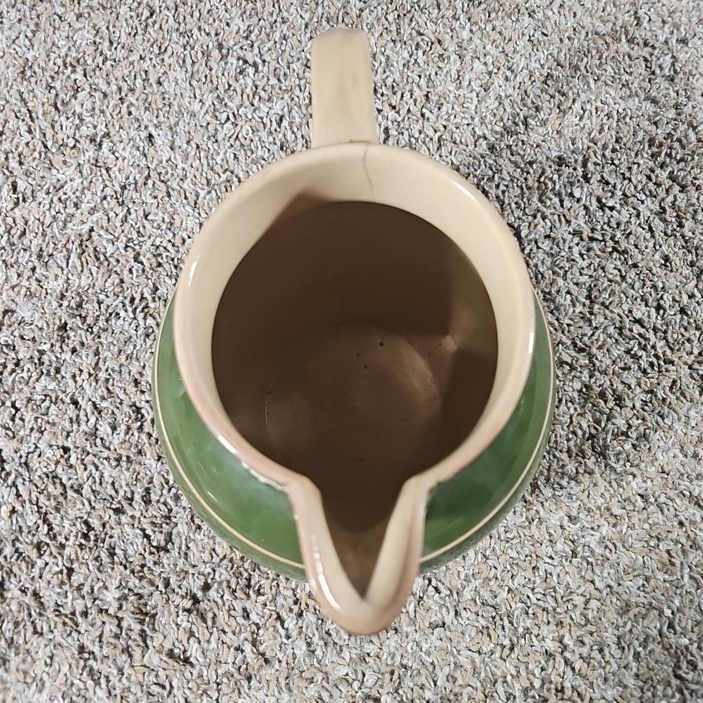 copeland late spode Green Jug Made In England