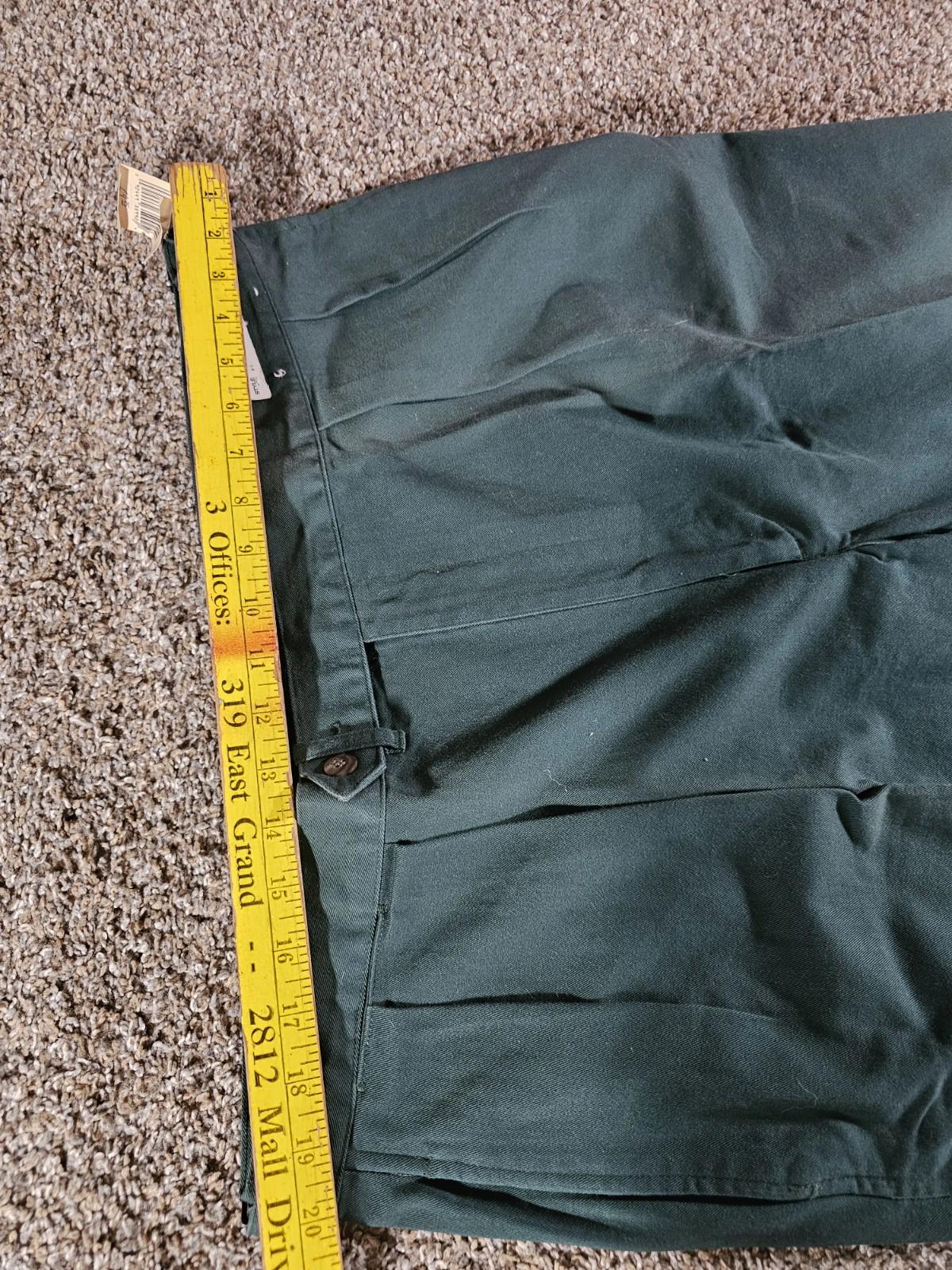 POLO Palm Desert Pants Green Pleated Pants NWT NWD