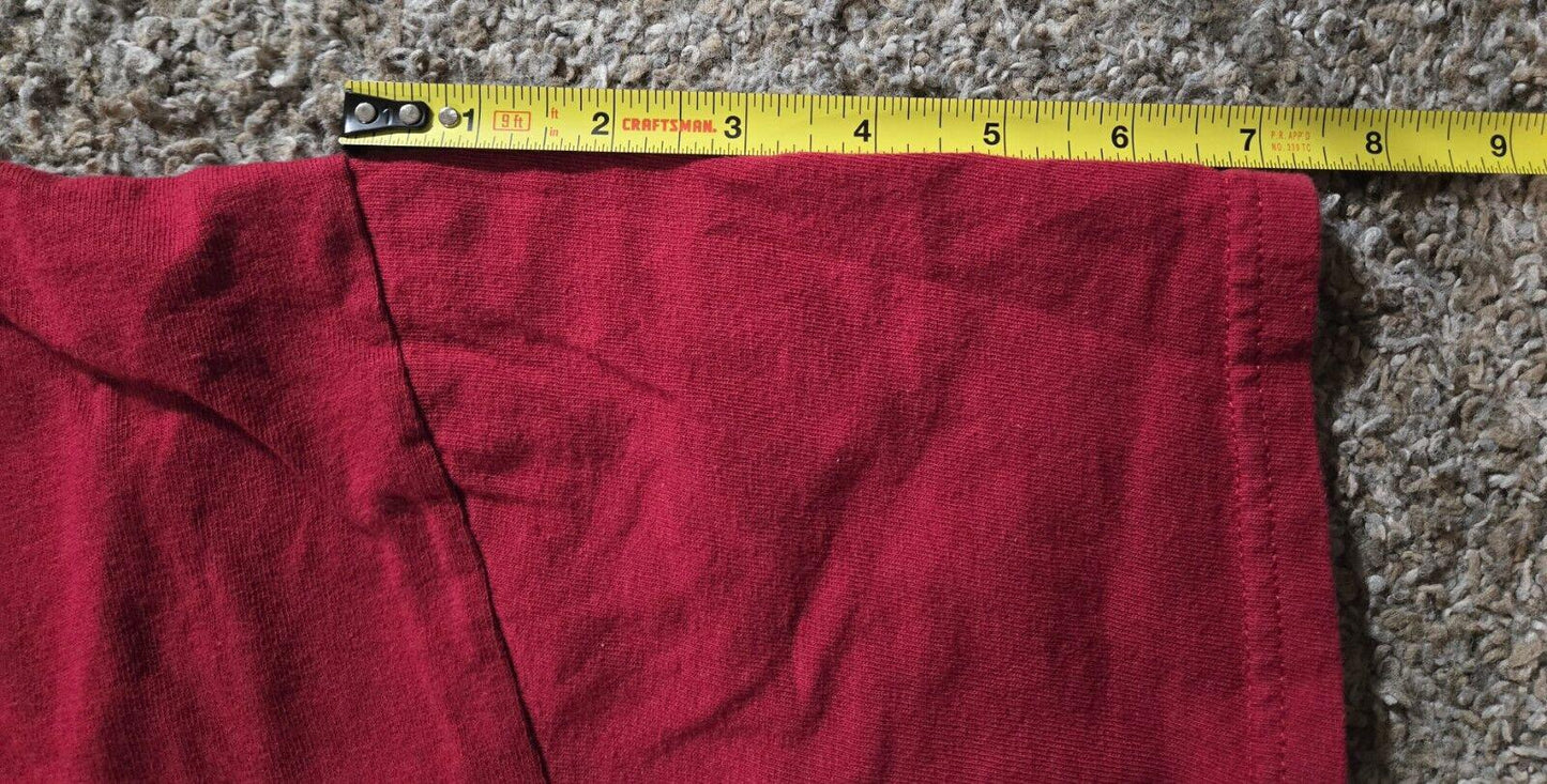 Red Arkansas Razorbacks Lucky Game Day Shirt XL