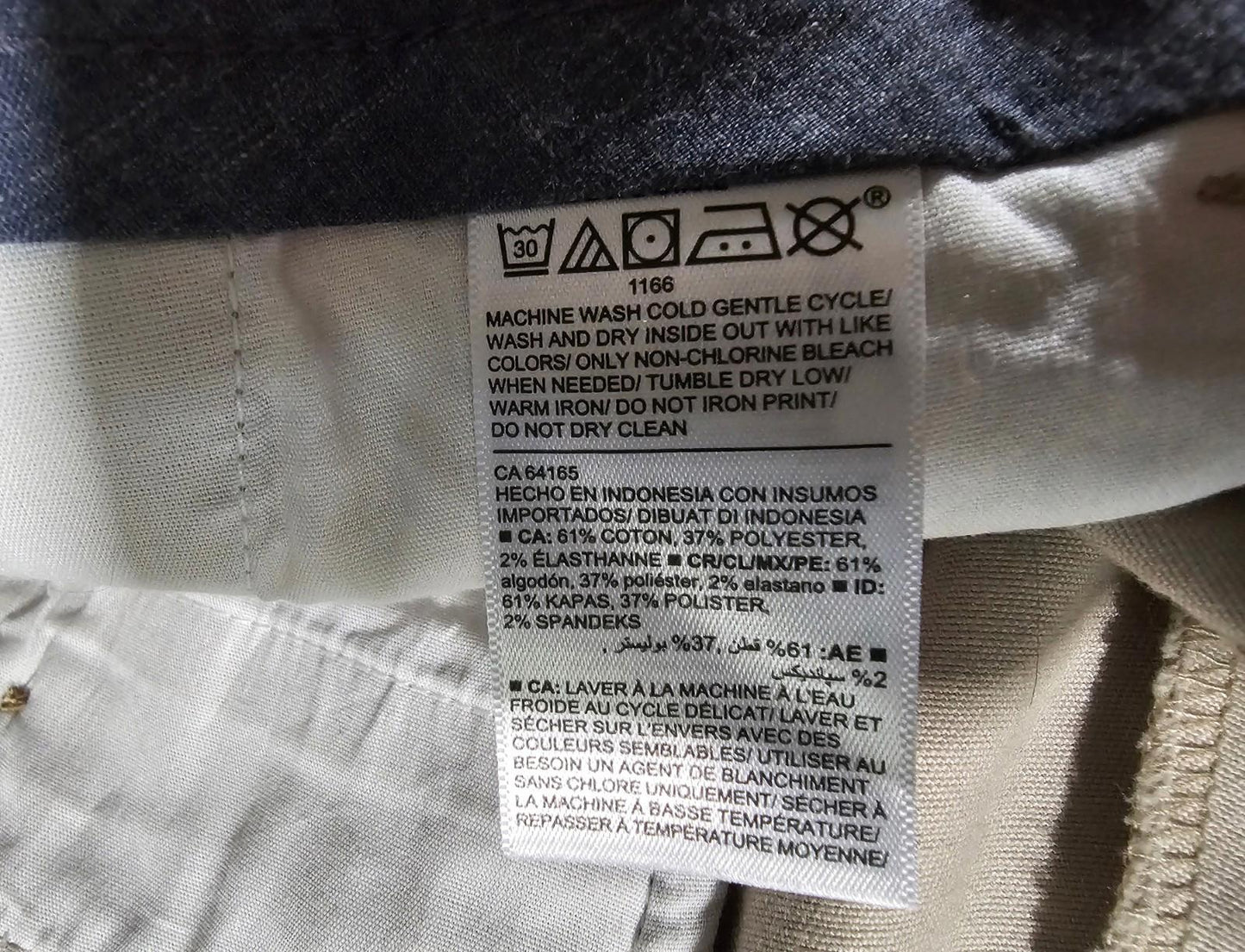 Old Navy Ultimate Skinny Built n Flex 36x34(33) Stones Throw