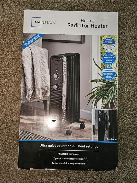 Mainstays Electric Heater NIB