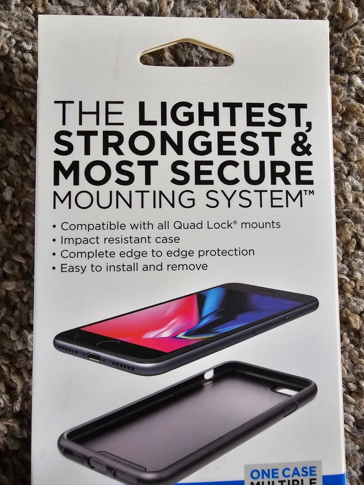 quad lock 8/7 PLUS case NIB