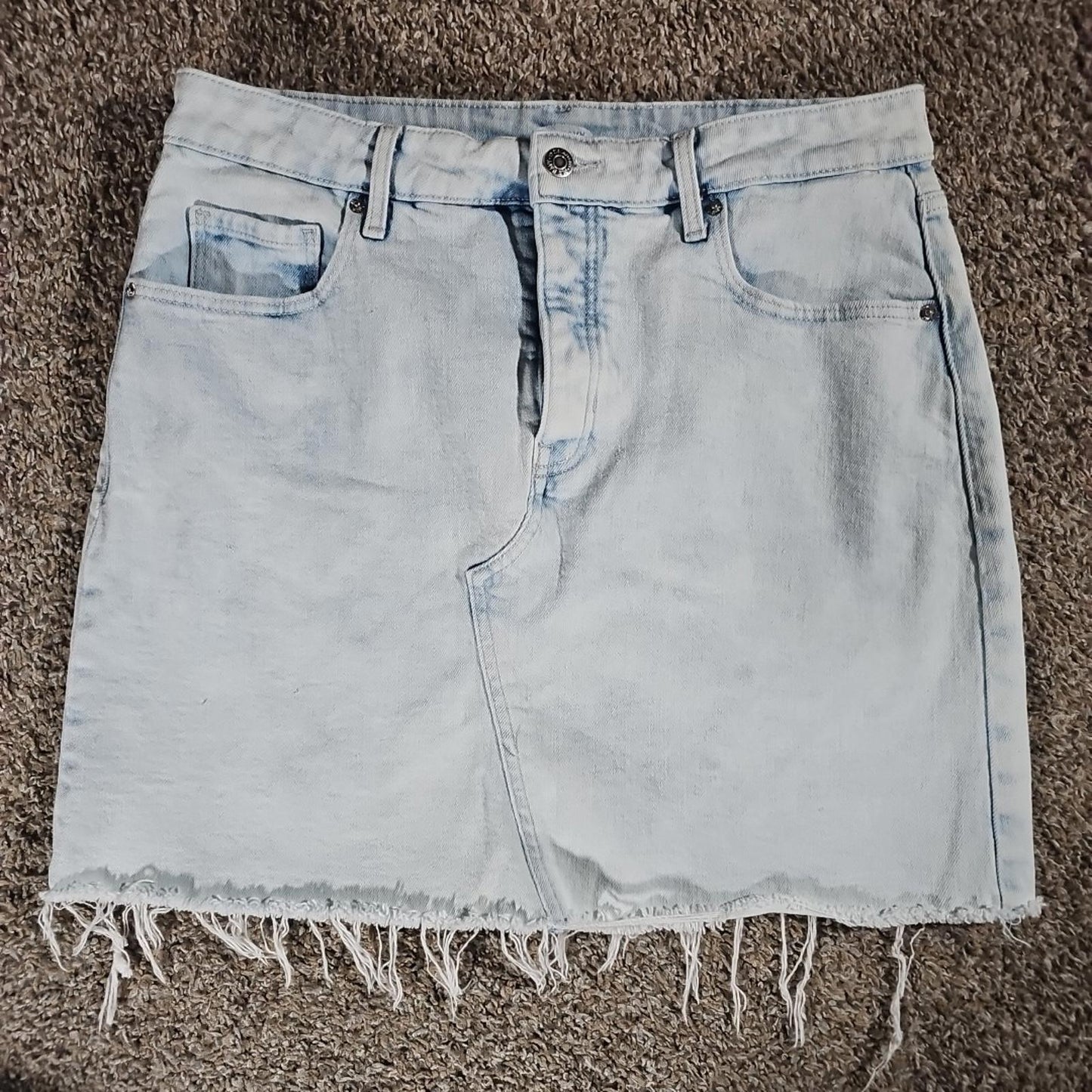 Old Navy Sz 12 Jean Cutoff Skirt